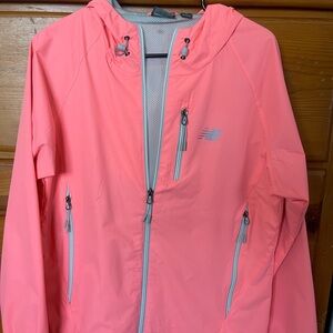 New Balance Women's Pink Rain Jacket